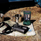 Mesqool Camping Lantern Rechargeable Battery 6000mAh, 650LM LED Lanterns for Power Outages Emergency Hurricane, Solar Hand Crank Lantern for 200 Hours