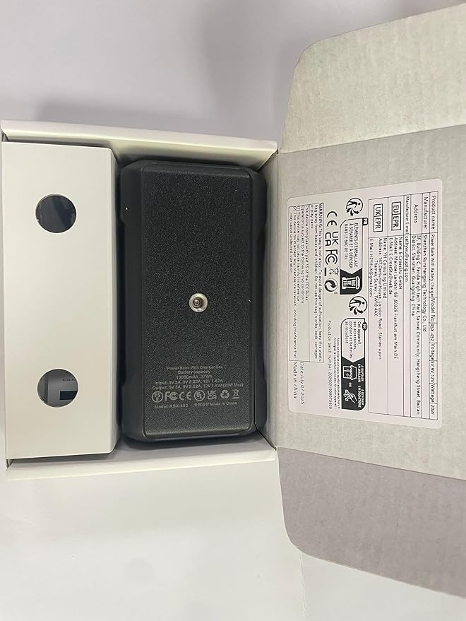 Suptig Power Bank with Battery Charger, 10,000mAh Battery Pack Charger Box Compatible for Gopro Hero 12, Hero 11, Hero 10, Hero 9, Hero 8, Hero 7, Hero 6, Hero 5.