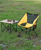 iClimb Ultralight Compact Camping Folding Beach Chair with Anti-Sinking Large Feet