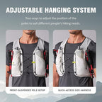 Running Hydration Vest for Women Men, Lightweight Water Vest with 2 TPU 250ML Soft Flask, Adjustable Chest Straps Runners Vest for Trial Hiking Cycling Jogging Marathon