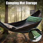 Night Cat Camping Hammock Tent: Lightweight Portable 4 in 1 Hammock with Rain Tarp and Mosquito Net for Hiking Jungle Outdoor
