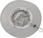 Connectyle Wide Brim Sun Hat for Men Breathable Cowboy Boonie Hat UPF 50+ Sun Protection Bucket Hat for Fishing Hiking