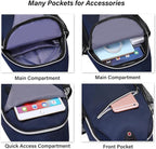 MOSISO Sling Backpack, Multipurpose Crossbody Shoulder Bag Travel Hiking Daypack