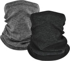 Winter Neck Gaiter Warmer, Soft Fleece Face Mask Scarf for Cold Weather Skiing Cycling Outdoor Sports