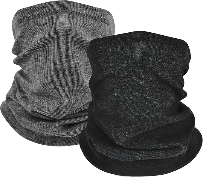 Winter Neck Gaiter Warmer, Soft Fleece Face Mask Scarf for Cold Weather Skiing Cycling Outdoor Sports