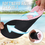 ANLUKE Womens Mens Water Shoes Barefoot Quick-Dry Aqua Socks for Beach Swim Surf Water Sport