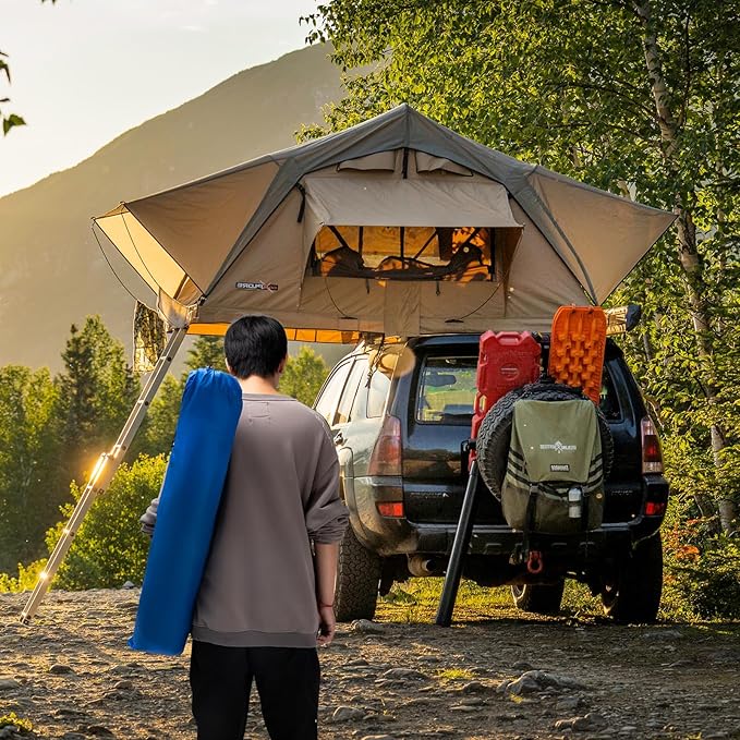 Outdoor Camping Chairs Set of 2, Folding Portable Foldable Lawn Chair Support 300lbs with Cooling Mesh Backrest, 2 Cup Holder, Side Pocket for Concert, Carry Bag for Sports(Blue Mesh,2 Pack)