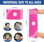 Motion Sickness Bands Anti Nausea Wristband for Adult and Kids Morning Sickness Relief for Pregnant Women Acupressure Nausea Relief for Car, Sea, Air Sickness - 1 Pair Camo Pink