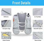 Hydration Running Backpack: Ultra Trail Running Vest for Marathon and Trekking Lightweight Hydration Backpack Daypack for Cycling ( Without Bladder)
