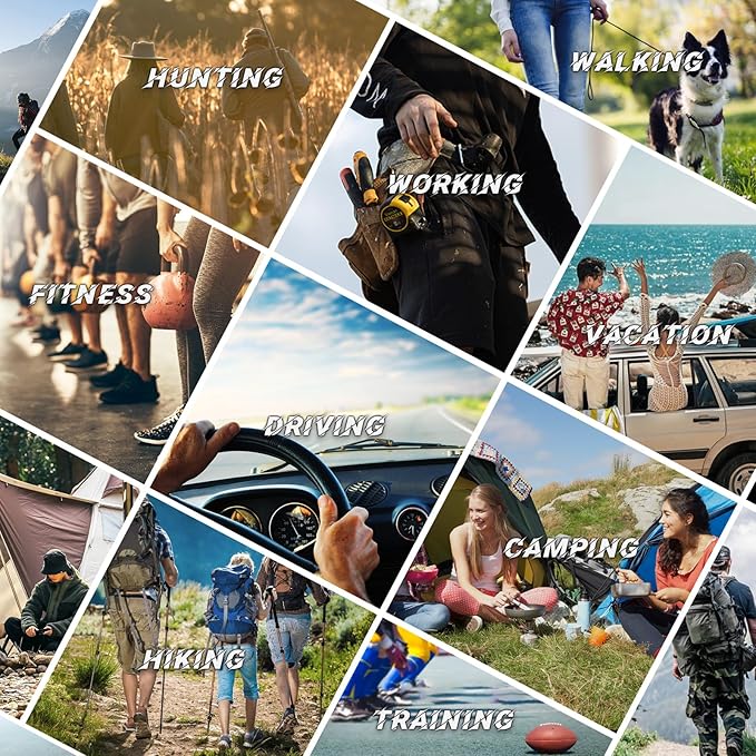 32 oz Insulated Water Bottle Stainless Steel with Sleeve - Military Metal Water Jug, For Gym Workout Hiking, Camo Black Water Bottle Pouch