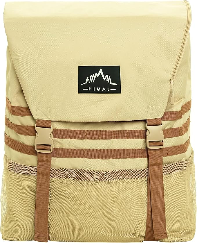 Himal Outdoors Spare Tire Trash Bag, Spare Tire Storage Bag,SUV Trunk Organizer for Outdoor Off-Road Recovery Gear,Beige