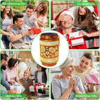 Sunflower Solar Lanterns Outdoor Waterproof Garden Decor, Birthday Mothers Day Gifts for Women Mom Grandma, Metal Sunflower Hanging Solar Lights for Outside Yard Patio Pathway Backyard Porch