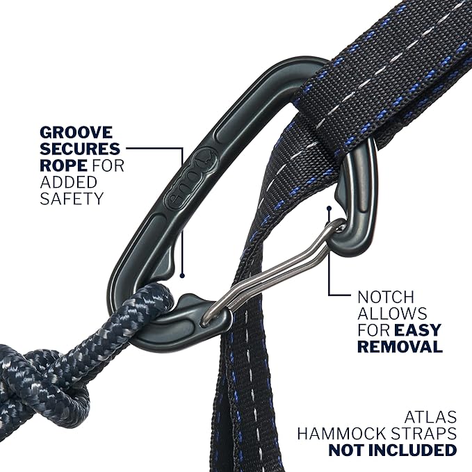 ENO DoubleNest Hammock - Lightweight, Portable, 1 to 2 Person Hammock - for Camping, Hiking, Backpacking, Travel, a Festival, or The Beach - Pacific Crest Trail Association/Teal