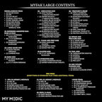 My Medic MYFAK Large Standard - HSA FSA First Aid Kit - Comprehensive Home Medical Kit with 150 Items - IFAK for Camping Car or Boat - Red