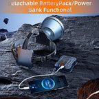 Super Bright LED Rechargeable Headlamp, 6 Adjustable Light Modes Waterproof Headlight, Constant Current Function, Lightweight, Perfect for Camping, Running, Hiking, Fishing, Outdoor Adventures