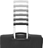 Samsonite Soft-Sided 29-Inch Lightweight Large Checked Expandable Element Suitcase: Durable, 360° Spinner Wheels, Adjustable Telescopic Handle, 2 Front & 1 Side Pocket- Black