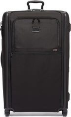 TUMI - Alpha Worldwide Trip Expandable 4-Wheeled Packing Case - Extra Large Design with Zip Expansion Checked Bag - Black