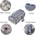 Tacticool 2 Pack Molle Pouches - Tactical Compact Water-Resistant EDC Pouch