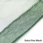 Anvin Mosquito Head Mesh Nets Gnat Face Netting for No See Ums Insects Bugs Gnats Biting Midges from Any Outdoor Activities, Works Over Most Hats (3pcs, Navy Green)