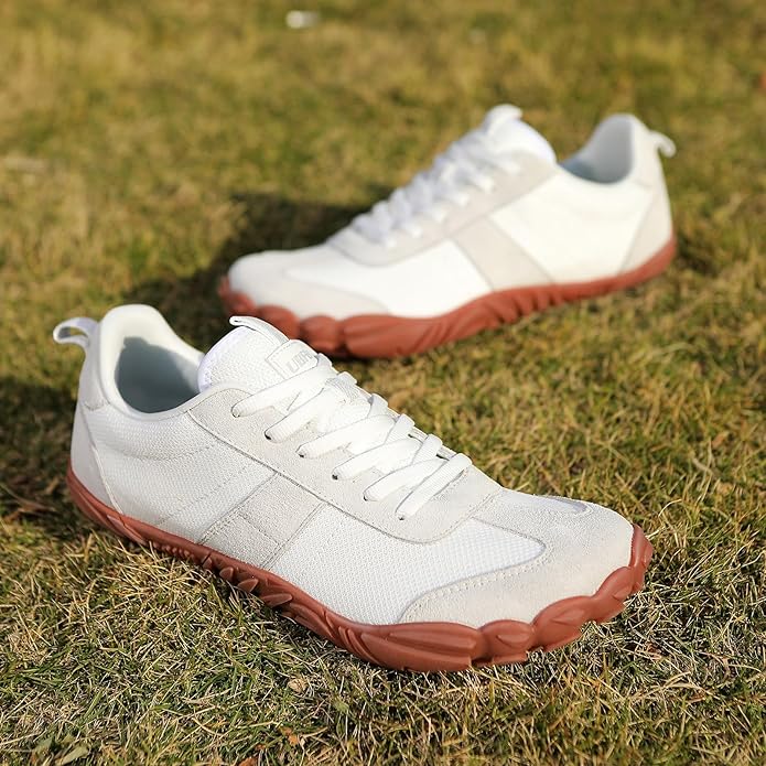 UBFEN Sneakers Barefoot Shoes for Womens Mens Minimalist Trail Running Hiking Comfortable Walking
