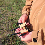 Fire Starter (2 Packs), All-Weather Magnesium Ferro Rod for Camping and Hiking, Emergency Survival Kits with Waxed Fire Tinder Paracord (28inch)&Beech/Pine Handle&&6-in-1 Multi-Tool