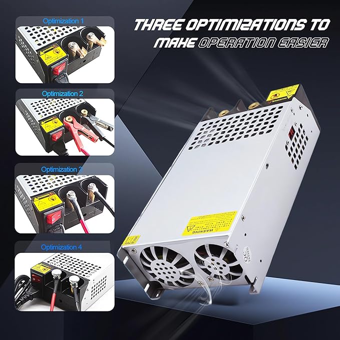 New Upgraded DIY SMPS 110V to 24V AC to DC 62.5A 1500W Power Supply,DC Power Supply,110v to 24v Converter Voltage Transformer for Motor Pump CCTV 3D Printer Air Compressor Led