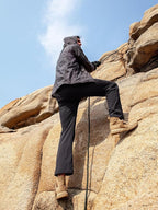 FREE SOLDIER Men's Outdoor Cargo Hiking Pants with Belt Lightweight Waterproof Quick Dry Tactical Pants Nylon Spandex