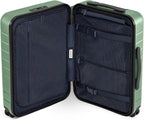Away Carry-On Luggage, Lightweight Hardside Suitcase with Spinner Wheels, 22 Inch Airline Approved, TSA Lock, Sea Green