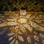 Cardinal Solar Lantern Outdoor Waterproof, Large 13.4" Metal Decorative Hanging Lantern, Oversized Solar Panel & 2000mAh Battery, Warm Glow for Garden Decor & Patio Ambience – Memorial & Sympathy Gift