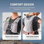 N NEVO RHINO Running Vest,Hydration Vest 5L with 1.5L Water Bladder,Lightweight Hydration Pack Water Backpack for Hiking Race