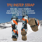 Waterproof Adjustable Leg Gaiters for Men and Women Snow Boot Gaiters for Hiking in Hunting Sand and Mud Mountain Climbing or Snowshoeing