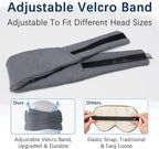 Sleep Eye Mask - Ultra Soft Comfortable Sleeping Mask for for Home Sleep Travel Shift Work, Nose Pad Designed Light Blocking Eye Blinder, Fully Adjustable Strap and Skin Friendly
