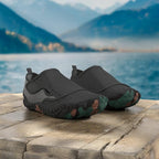 L-RUN Barefoot Water Shoes Women Mens Aqua Sock Athletic Hiking Water Sports Shoes for Swim Beach Pool Sand Diving Walking
