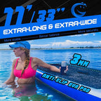 FunWater Stand Up Paddle Board Ultra-Light Inflatable Paddleboard with SUP Accessories for Adults & Youth of All Skill Levels