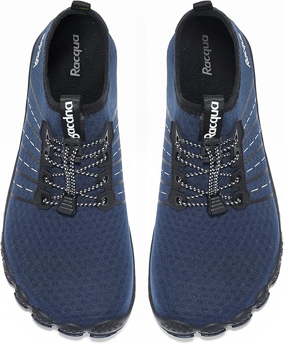 Racqua Water Shoes Quick Dry Barefoot Beach Aqua Sport Swim Surf Pool Hiking Diving Walking for Men Women