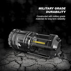 MalloMe LED Camping Lantern Flashlights 2 Pack & 4 Pack - Super Bright - 350 Lumen Portable Outdoor Lights (Black, Collapsible)