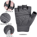 FIORETTO Fingerless Gloves, Half Finger Gloves for Driving, Cycling, Shooting, Hunting, Motorcycle, Climbing, Outdoor Work 215801