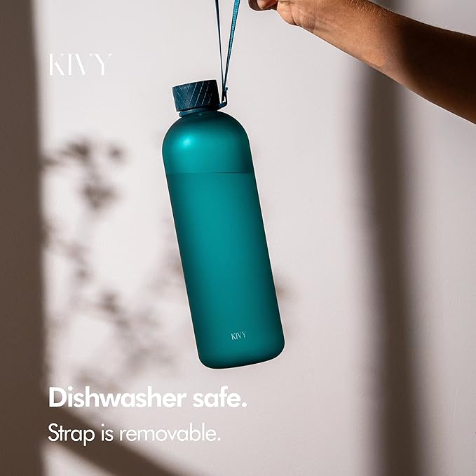 KIVY Tritan Water Bottle 2nd Generation (Teal, 50oz)