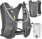 Running Hydration Vest 5L,Running Vest Pack with 1.5L Water Bladder,Lightweight Water Backpack for Hiking Running Cycling