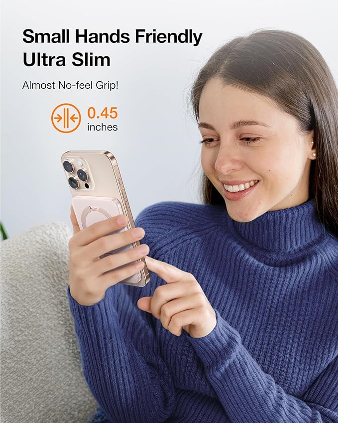 TORRAS Ultra Slim Portable Charger with [Mini but Power] 30W C Charger