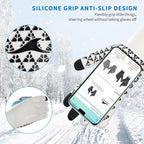 Achiou Winter Gloves, Glove for Men Women, Upgraded Touch Screen Texting Warm Running with Thermal Soft Knit Lining