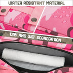 QT&QY Tactical Toiletry Bag For Women Hygiene Bag EDC Military Tool Molle Pouches Small Dopp Kit Mens Shaving Kit Travel shower Bags