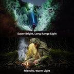 Headlamp Rechargeable, 8 LED Head Lamp, 360° Double Sided Rotating Head Flashlight, Super Bright Outdoor Waterproof Headlight for Camping, Running, Hiking, Hunting, Fishing, Reading, Working