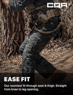 CQR Men's Tactical Pants, Water Resistant Ripstop Cargo Pants, Lightweight EDC Work Hiking Pants, Outdoor Apparel