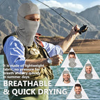 Balaclava Face Mask Sun UV Protection Breathable Full Head Mask for Men Women Skiing Cycling