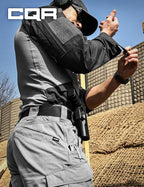 CQR Men's Tactical Pants, Water Resistant Ripstop Cargo Pants, Lightweight EDC Work Hiking Pants, Outdoor Apparel