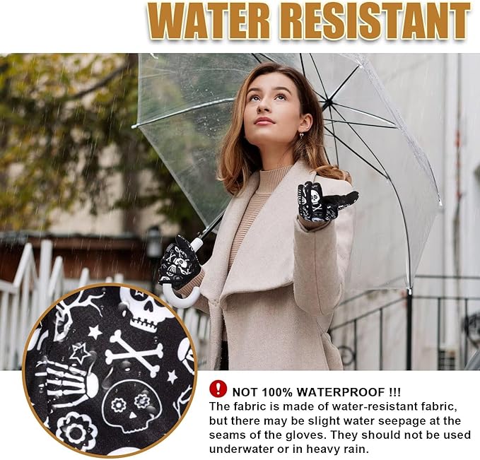 Pixel Panda Running Gloves for Men, Winter Warm Bike Glove for Smart Phone Texting with Non-Slip Silicone Gel - Thermal Windproof and Waterproof for Running, Cycling, Driving