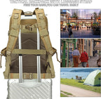 Military Tactical Backpack 45L/25L 3 Day Assault Pack Molle Daypack Hiking Backpack for Men and Women