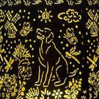 Lawn Social Solar Lanterns Outdoor Waterproof, Dog Metal Hanging Solar Lights for Outside, Garden Decor Birthday Gifts for Women Mom Grandma, Outdoor Lantern for Patio Yard Walkway Balcony Porch