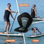 InnoExpo Inflatable Stand Up Paddle Boards with Premium Accessories, Wide Stable SUP Paddle Board Design, Non-Slip Comfort Deck for Youth & Adults